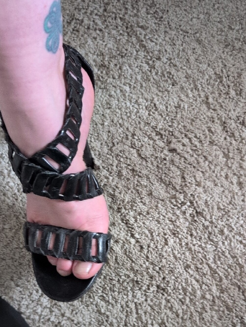 Bakers - Black Strappy High Heel Sandals - Women - Picture 2 of 9